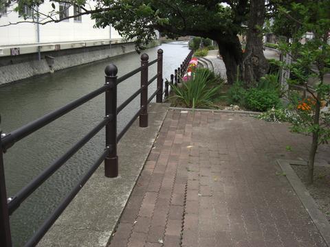 米子町の堀川 米子町の堀川